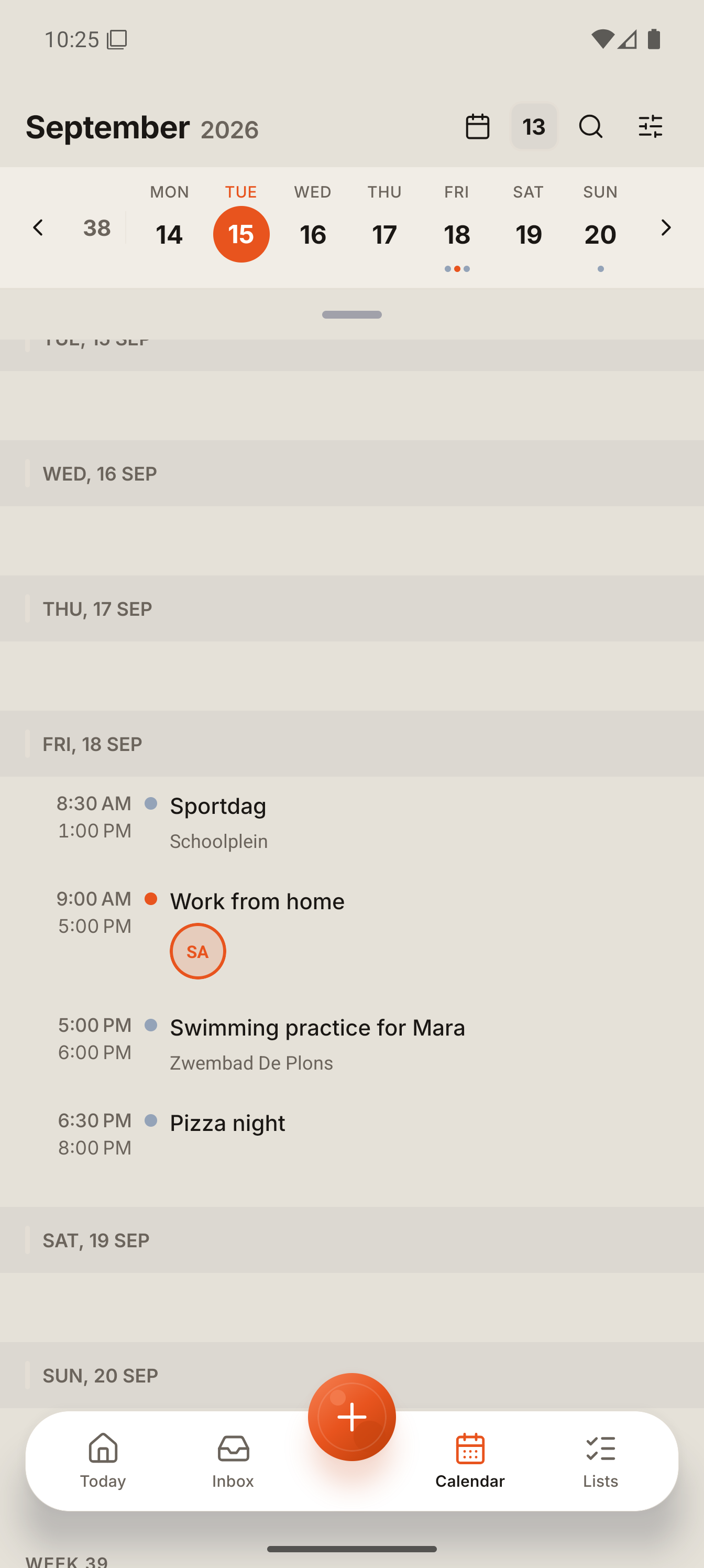 3. In the plan. Screen capture from the Larevio app